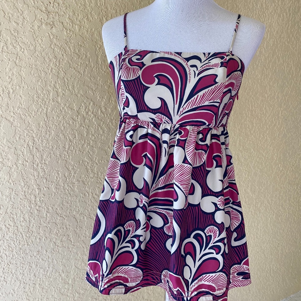 Banana Republic floral convertible top